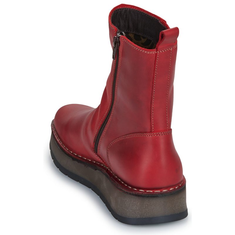 Fly London  RENO  Rosso -  Stivaletti Donna - 5