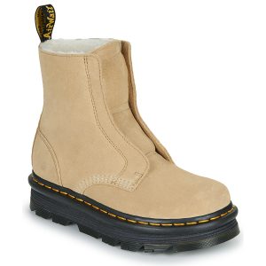 Stivaletti    ZebZag Lace Less Laceless Boot Savannah Tan EH Suede  Beige