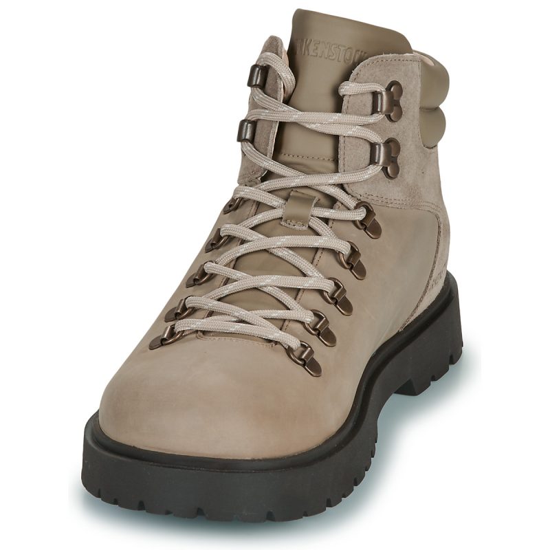 BIRKENSTOCK Jackson 2.0 Nubuck / Taupe / Regular Beige Men's Ankle Boots - 3