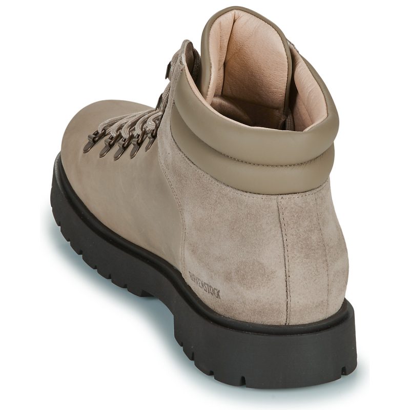 BIRKENSTOCK Jackson 2.0 Nubuck / Taupe / Regular Beige Men's Ankle Boots - 5