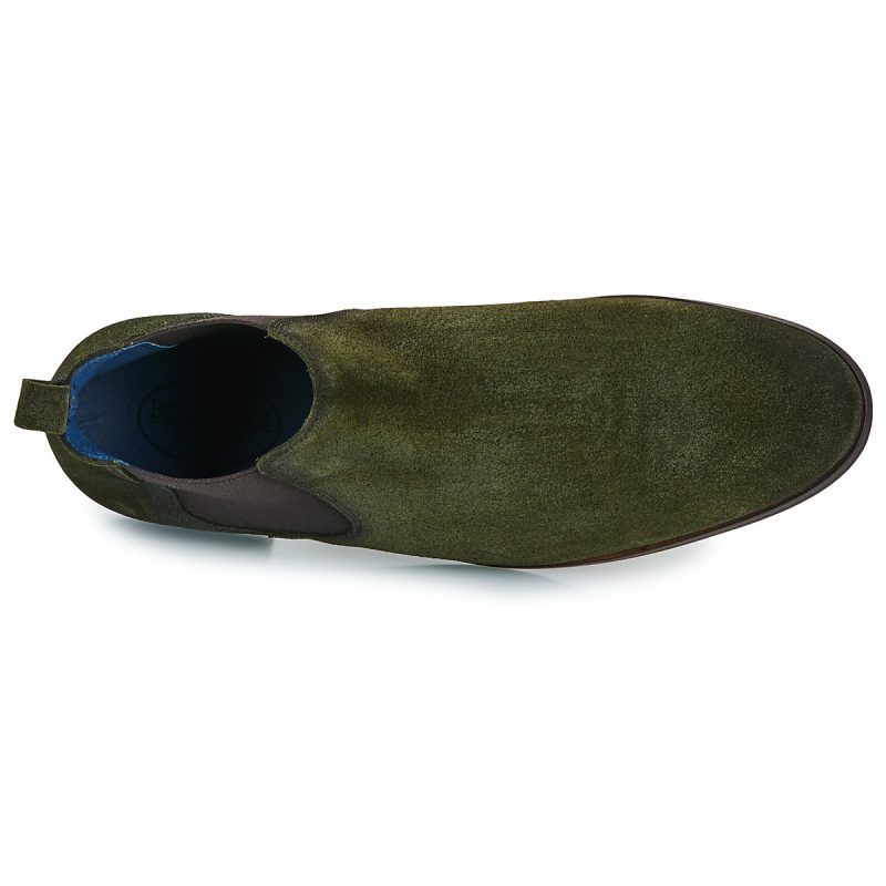 Brett & Sons MILITARI Kaki Stivaletti Uomo - 6