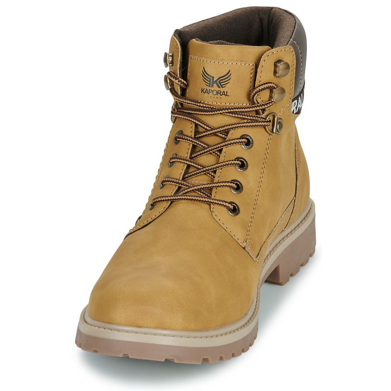 Kaporal FIKO Braune Herren-Ankle-Boots - Gr&ouml;&szlig;e 3