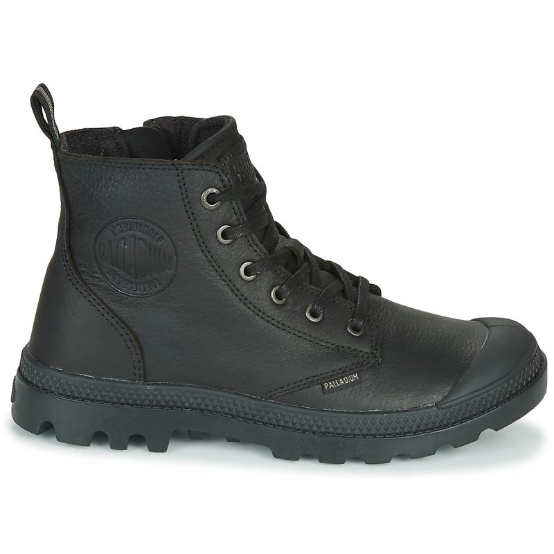 Palladium  PAMPA ZIP LTH ESS  Nero -  Stivaletti Uomo - 2