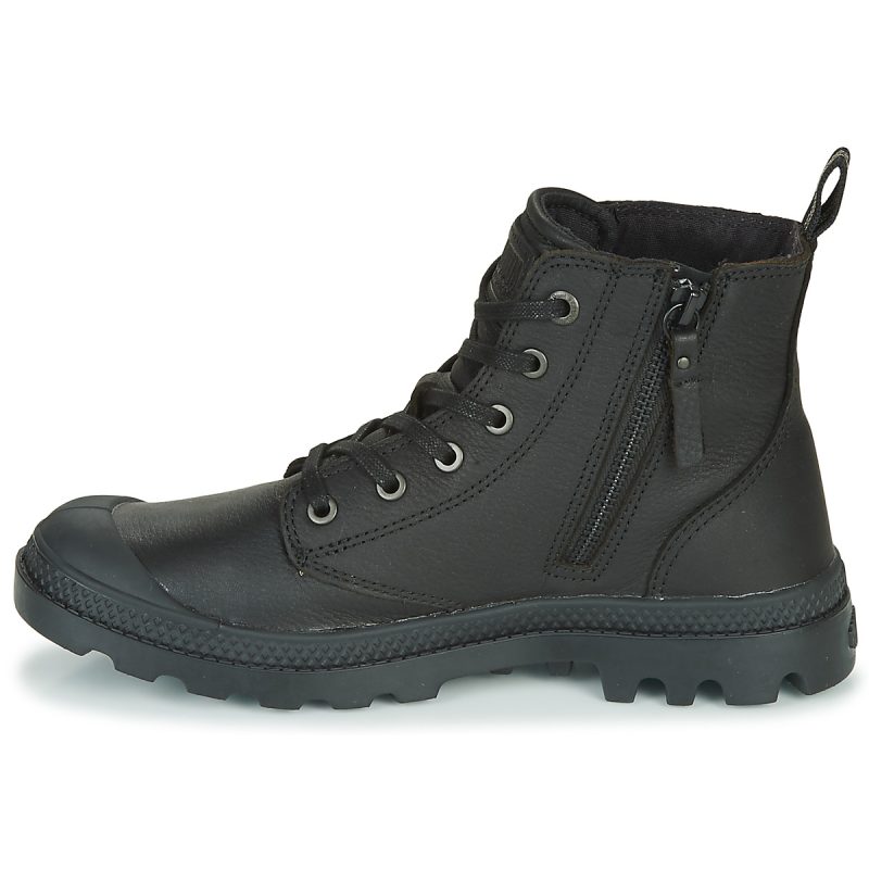 Palladium  PAMPA ZIP LTH ESS  Nero -  Stivaletti Uomo - 4