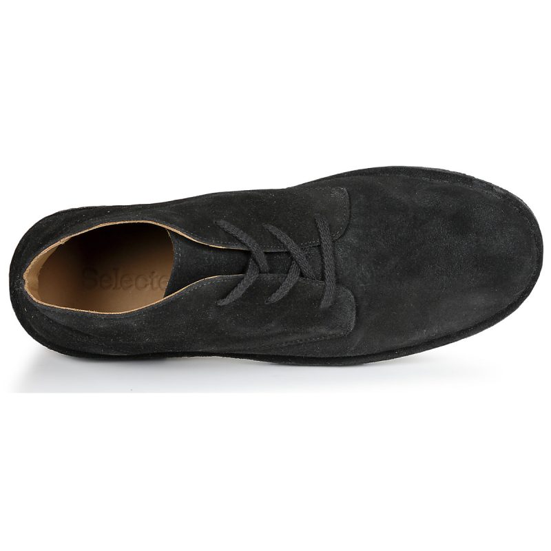Selected  SLHRICCO SUEDE CHUKKA  Nero -  Stivaletti Uomo - 6