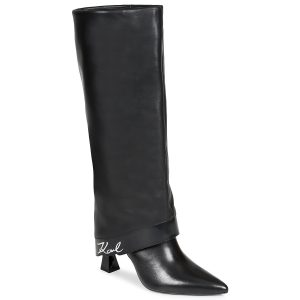 Stivali    DEBUTANTE Fold Down Hi Leg Boot  Nero