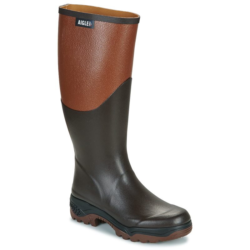 Aigle PARCOURS 2 Damen-Regenstiefel, braun, Gr&ouml;&szlig;e 1