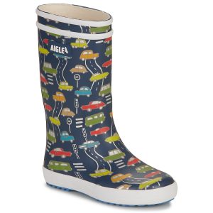 Stivali bambini ragazzo Aigle  LOLLY POP PLAY  Multicolore Aigle 3246579185435