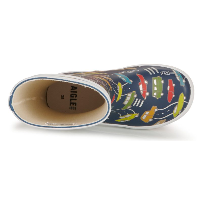 Aigle LOLLY POP PLAY Mehrfarbige Regenstiefel f&uuml;r Kinder - Gr&ouml;&szlig;e 6