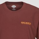 T-shirt Dickies BURNS TEE SS ANDORRA Bordeaux T-shirt maniche corte Uomo - 7