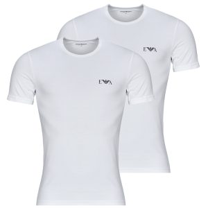 T-shirt uomo Emporio Armani  2-PACK CREW NECK T-SHIRT AF14131  Bianco Emporio Armani 8059659338097