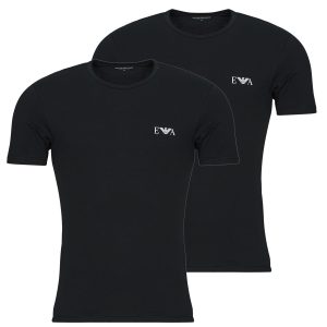 T-shirt uomo Emporio Armani  2-PACK CREW NECK T-SHIRT AF14131  Nero Emporio Armani 8059659345354