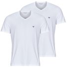 T-shirt Emporio Armani 2-PACK CREW NECK T-SHIRT AF14132 Bianco T-shirt maniche corte Uomo - 1