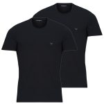 T-shirt uomo Emporio Armani  2-PACK CREW NECK T-SHIRT AF14132  Nero Emporio Armani 8059659342445