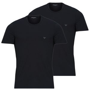 T-shirt uomo Emporio Armani  2-PACK CREW NECK T-SHIRT AF14132  Nero Emporio Armani 8059659342445