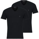 Camiseta Emporio Armani 2-PACK CREU NECK T-SHIRT AF14132 Negro Camiseta manga corta Hombre - 1