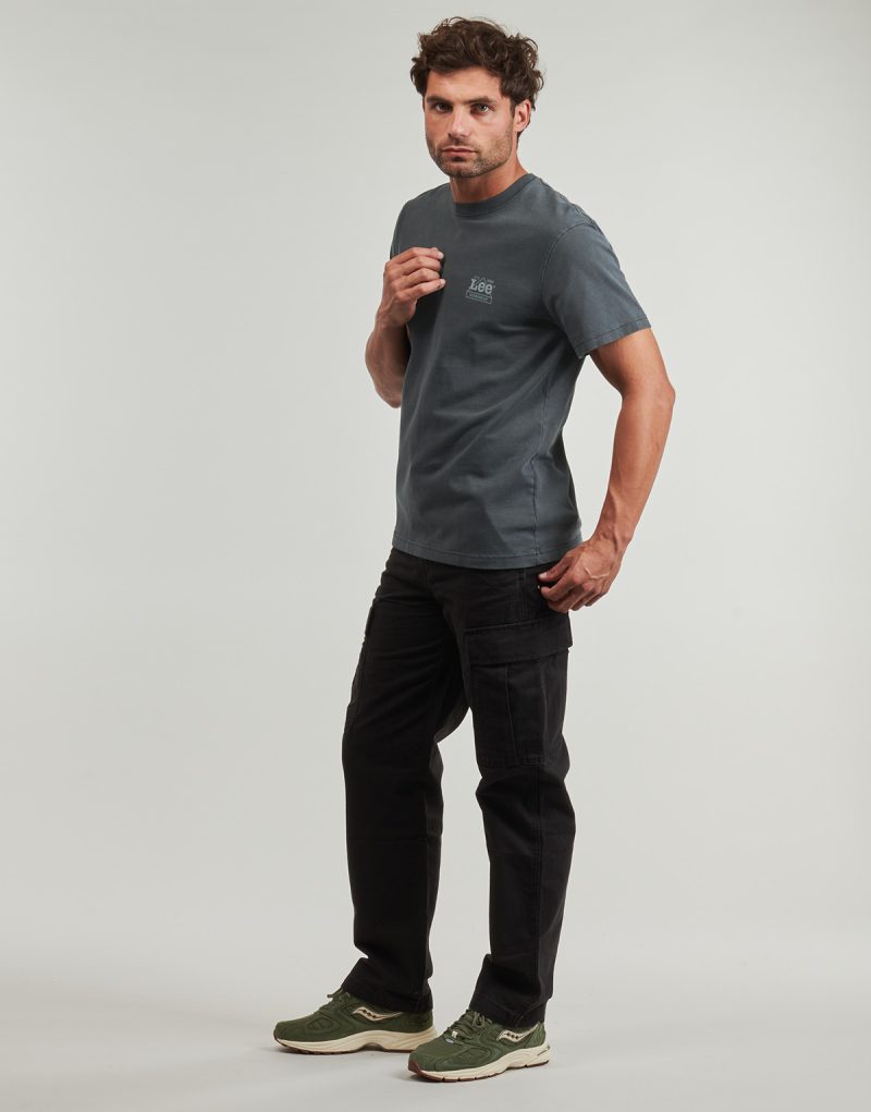 T-Shirt Lee WW GRAPHIC TEE Schwarz T-Shirt mit kurzen &Auml;rmeln Herren - 3