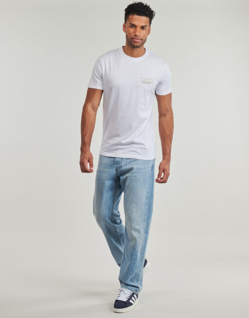 T-shirt Oxbow R2SUMMIT Bianco T-shirt maniche corte Uomo - 3