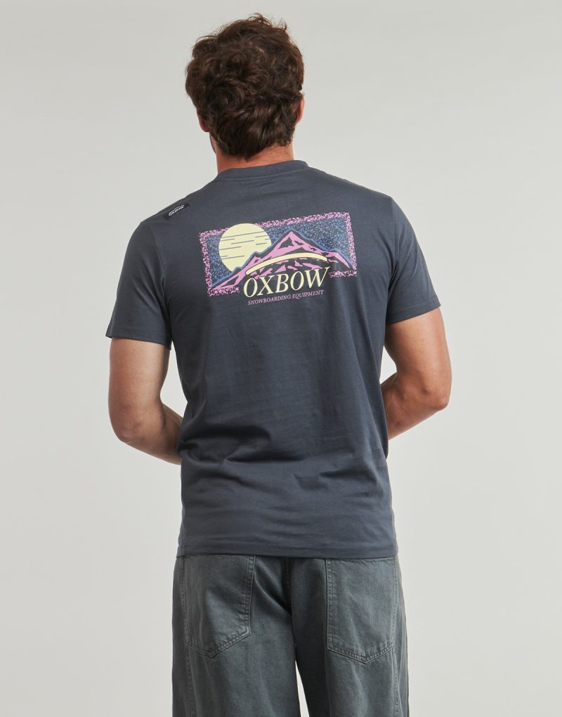 T-shirt Oxbow R2SUMMIT Nero T-shirt maniche corte Uomo - 2