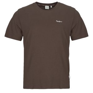 T-shirt uomo Pepe jeans  CONTRAST CONNOR  Marrone Pepe jeans 8447166859974