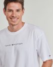 T-shirt Tommy Hilfiger SS TEE CONT. LOGO Bianco T-shirt maniche corte Uomo - 5