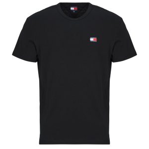 T-shirt uomo Tommy Jeans  TJM REG BADGE TEE EXT  Nero Tommy Jeans 8720638638322