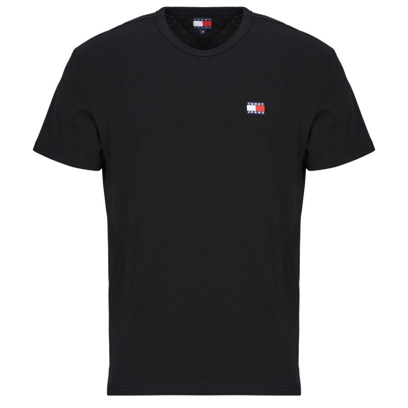 T-shirt  Tommy Jeans  TJM REG BADGE TEE EXT  Nero -  T-shirt maniche corte Uomo - 1