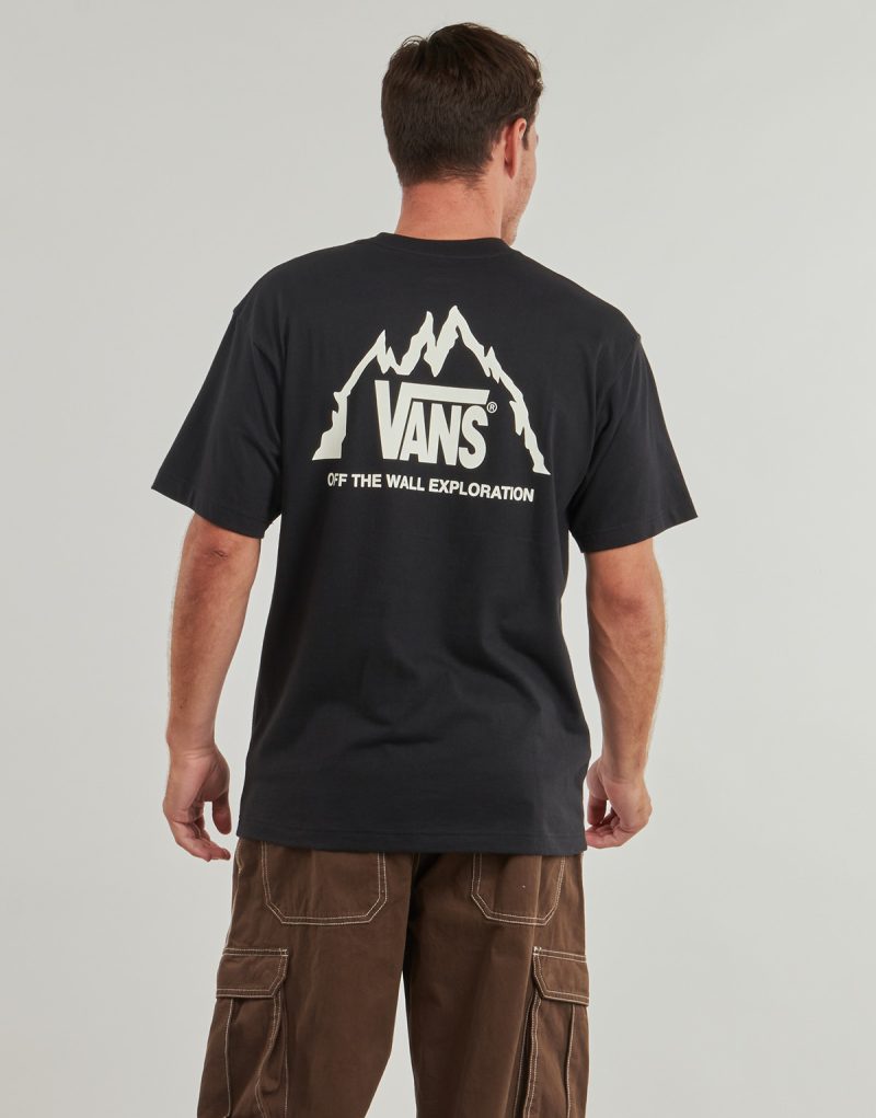 Vans M MTE CRESTLINE SS TEE Black Men's Short Sleeve T-Shirt - 2