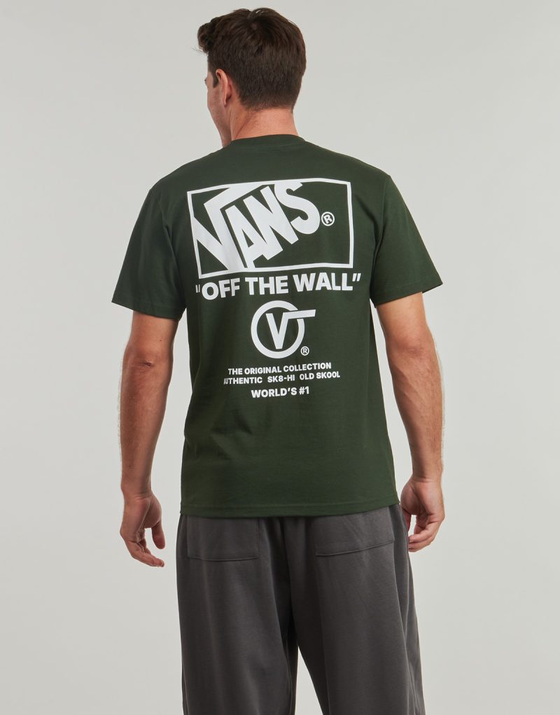 T-Shirt Vans M STOCKPILE SS Khaki T-Shirt Kurzarm Herren - 2
