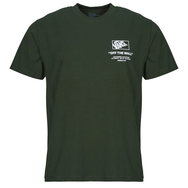 T-Shirt Vans M STOCKPILE SS Khaki T-Shirt Kurzarm Herren - 1