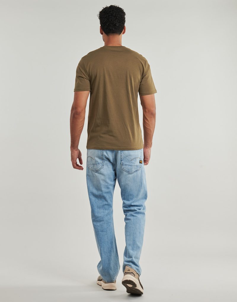 T-shirt Volcom ISSAM BSC SST Marrone T-shirt maniche corte Uomo - 4