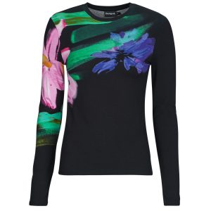 T-shirts a maniche lunghe    LENA  Nero