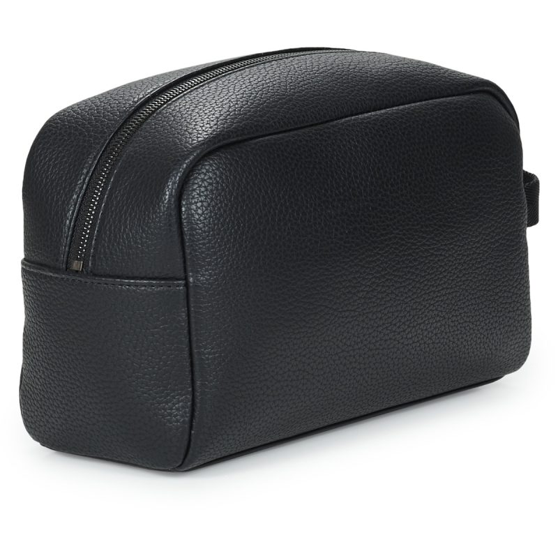 da toilette Uomo HUGO Quantic_Washbag Nero Trousse da toilette Uomo - 2