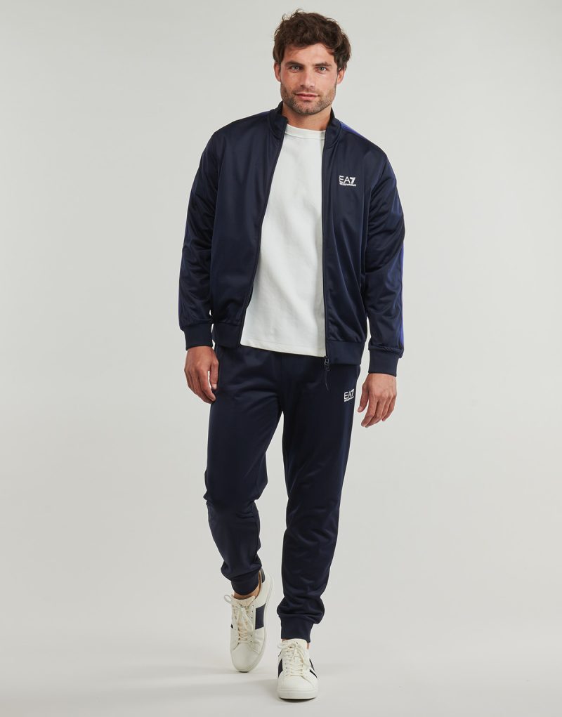 Tuta Emporio Armani EA7 TRAIN 7 LINES M T-SUIT T-TOP FZ CH PL - TRAIN 7 LINES M T-SUIT T Blu Tuta Uomo - 2