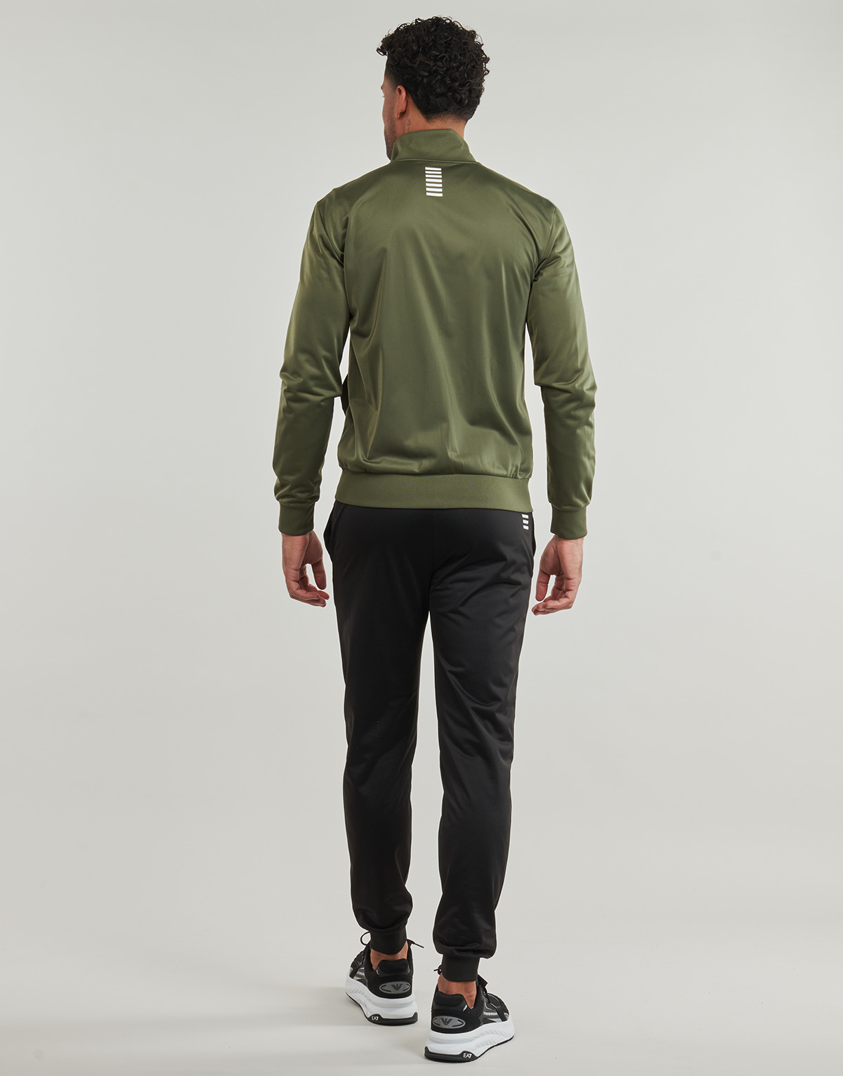 Tuta Emporio Armani EA7 TRAIN CORE ID M T-SUIT T-TOP FZ CH PL CC Multicolore Tuta Uomo - Image 4