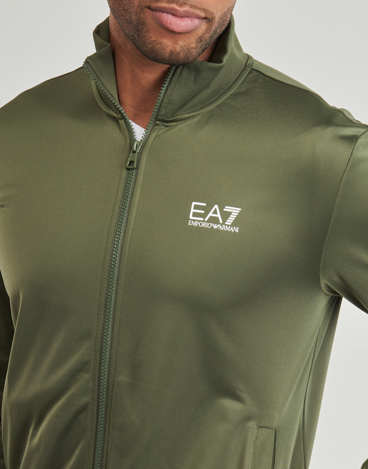 Tuta Emporio Armani EA7 TRAIN CORE ID M T-SUIT T-TOP FZ CH PL CC Multicolore Tuta Uomo - Image 5