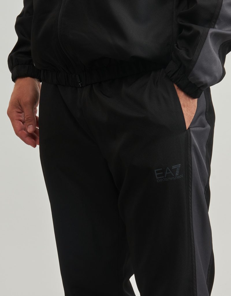 Tuta Emporio Armani EA7 VENTUS7 TRACKSUIT Nero Tuta Uomo - 5