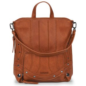 Zaini donna Desigual  BACKPACK EMBRO PATCH PRETORIA MINI  Marrone Desigual 8445110716441