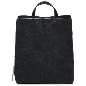 Zaini donna Desigual  BACKPACK ROMEO FLORAL TOTAL BLACK SUMY Desigual 8445110716342