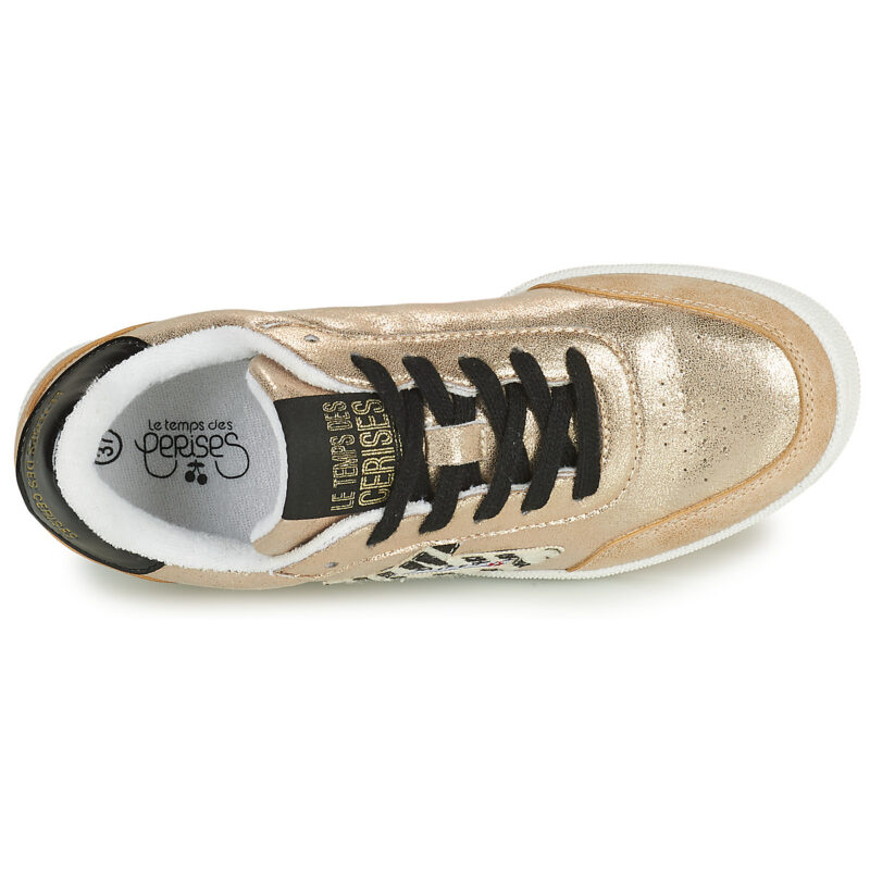 Le Temps des Cerises FLASH Oro Sneakers Bajo Mujer - 6