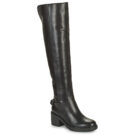 Guess  REDRIK  Nero -  Stivali a metà coscia Donna - 1