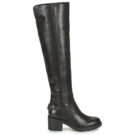 Guess  REDRIK  Nero -  Stivali a metà coscia Donna - 2