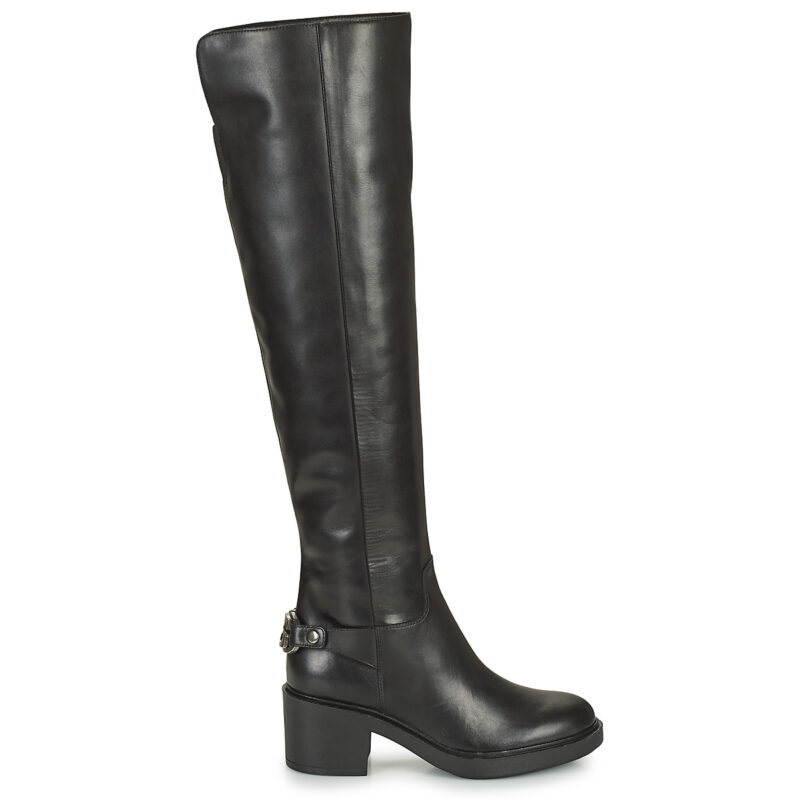 Guess  REDRIK  Nero -  Stivali a metà coscia Donna - 2