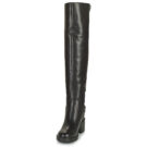 Guess  REDRIK  Nero -  Stivali a metà coscia Donna - 3