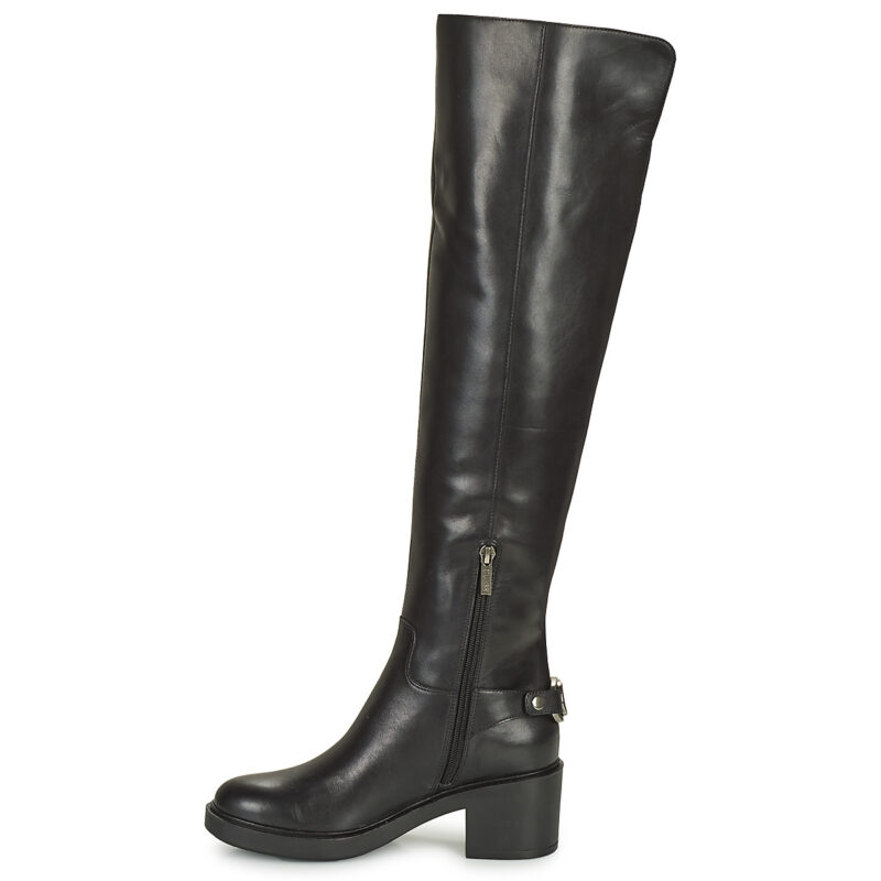 Guess  REDRIK  Nero -  Stivali a metà coscia Donna - 4