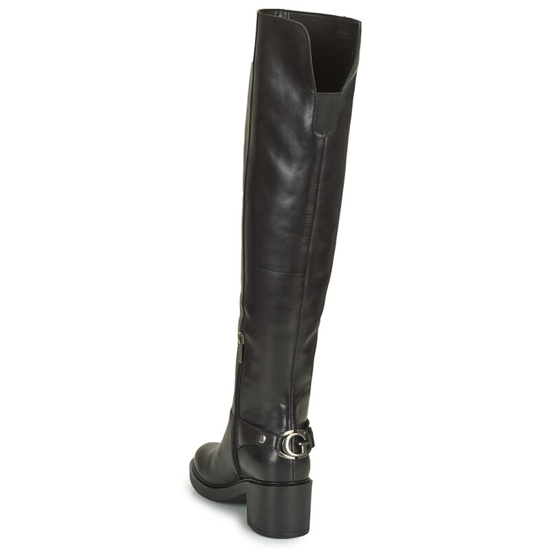 Guess  REDRIK  Nero -  Stivali a metà coscia Donna - 5