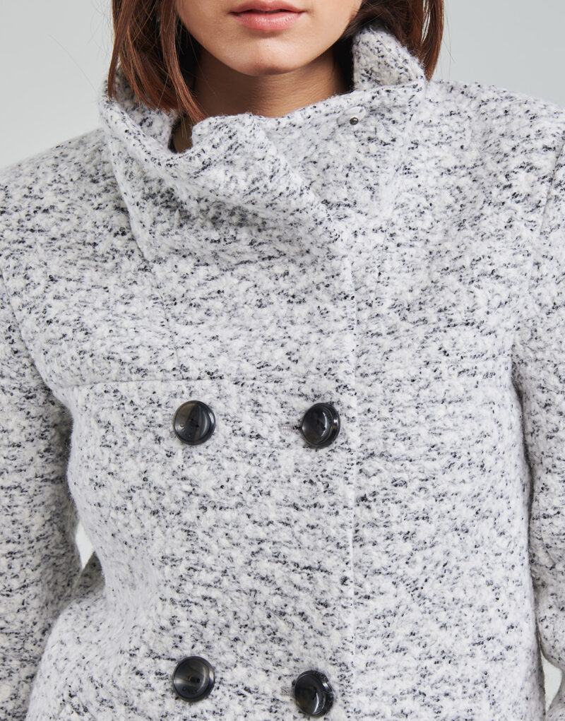 Mantella Only ONLNEWSOPHIA Bianco Mantelle Donna - 5