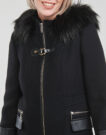 Mantella Morgan GSIBIL Nero Mantelle Donna - 5