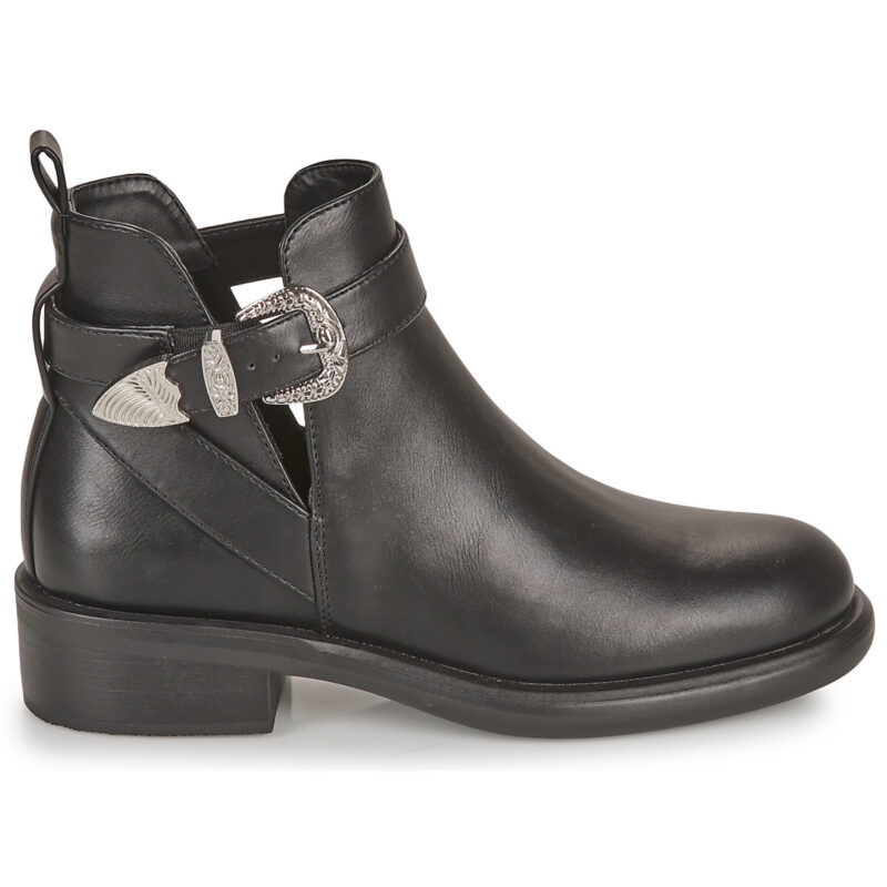 Only  ONLBLOOM-5 PU BUCKLE BOOT  Nero Stivaletti Donna - 2
