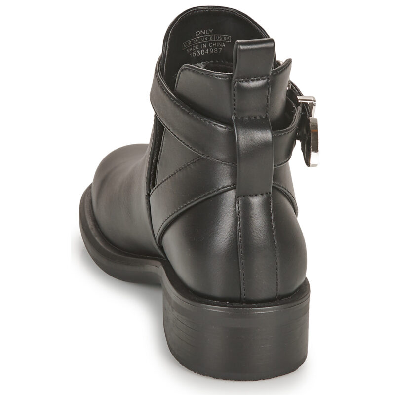 Only  ONLBLOOM-5 PU BUCKLE BOOT  Nero Stivaletti Donna - 5